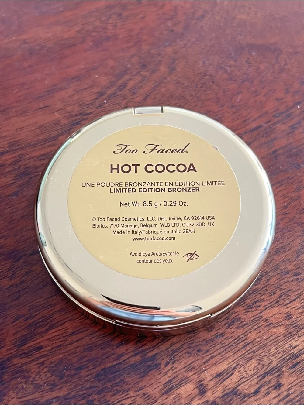 Too Faced Hot Cocoa Limited Edition Bronzer